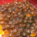 家鳴り's cooksnap of when they made ❀生筋子のほぐし方☆いくらの醤油漬け❷❀.