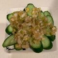 ☆hironon☆'s cooksnap of when they made ぉ店で食べたキュウリ（ネギ塩タレ）.