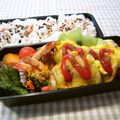 runa10's cooksnap of when they made ☆エビの､ピザ風パン粉焼き！.