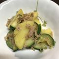 キ＊ラ's cooksnap of when they made ズッキーニとジャガイモのツナ炒め.