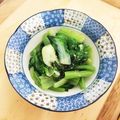 ロイヤルミルク♪'s cooksnap of when they made 簡単!小松菜と白菜のごま和え.