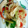 のえもゆ's cooksnap of when they made 鶏ササミと蒸し野菜のわさびしょうゆ和え.