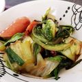 ☆みたろう☆'s cooksnap of when they made 簡単中華・白菜と長ねぎの塩炒め.