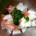 Hamachi_'s cooksnap of when they made 大根と生ハムのマリネ.