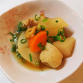 クックM8GZO0☆'s cooksnap of when they made 簡単、節約、コクうま！大根と人参の煮物.