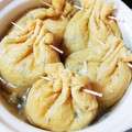 307号室's cooksnap of when they made 小松菜と卵の巾着煮.