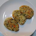 びっくぽんた's cooksnap of when they made 離乳食中期〜✨野菜と豆腐の粉チーズおやき.