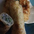 やすこっこでござる's cooksnap of when they made ☆小松菜と蓮根のピリ辛春巻き☆.