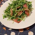 ☆hironon☆'s cooksnap of when they made 時短◎炒めるだけ◉豆苗とベーコン炒め◉.