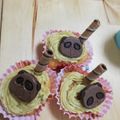 RITZ80's cooksnap of when they made ぱんだで♪さつま芋モンブランカップケーキ.