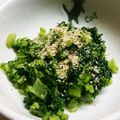 マメぞう３１５'s cooksnap of when they made ❁ 大根の葉でお漬物.