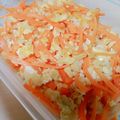 nekoninaru's cooksnap of when they made 人参しりしり.