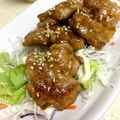 クック59ZLK3☆'s cooksnap of when they made お弁当に！豚小間の一口照り焼き.