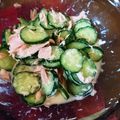 クック9NG3BD☆'s cooksnap of when they made キュウリのツナマヨ和え☆.
