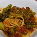 ♡ゆづき♡'s cooksnap of when they made やわらかブロッコリー＆トマトソースパスタ.