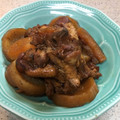 クックSKQQ7B☆'s cooksnap of when they made 手羽元と大根の優しい煮物.