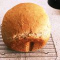 昇父さん's cooksnap of when they made グラハム食パン（ＨＢ使用）.