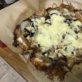 クック6VDVW7☆'s cooksnap of when they made 簡単。オーブン不要。和風な餅ピザ。.