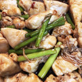 ねーこねこ's cooksnap of when they made 鶏肉とニンニクの芽のオイスターソース炒め.
