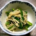 takatiho's cooksnap of when they made お弁当に★　レンジで榎×ピーマン塩ナムル.