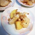 はーくま's cooksnap of when they made バター醤油で♡じゃがいもとクルミ和え♡.