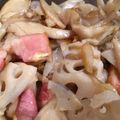 ももよーよ's cooksnap of when they made れんこんとベーコンのペペロンチーノ炒め.