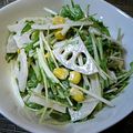 はむねこちゃん's cooksnap of when they made れんこんと水菜のサラダ.