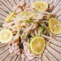 かえまま♡♡'s cooksnap of when they made すだち消費にも＊さっぱりネギ塩豚もやし☆.