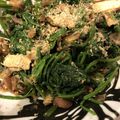 かっぱあや's cooksnap of when they made シンプル♪ほうれん草としいたけのおひたし.