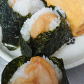 10めい31's cooksnap of when they made たれが旨い鶏から揚げで簡単天むす.