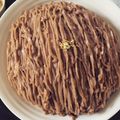 chupitan's cooksnap of when they made 栗の渋皮煮で～モンブランタルト♪.