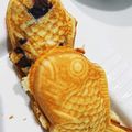 ともひにゃ's cooksnap of when they made 紫いも餡でたい焼き.