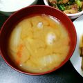 いおさんママ's cooksnap of when they made 簡単☆鮭の白子のお味噌汁.