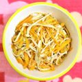 mmameco's cooksnap of when they made 【人参・えのき茸のじゃこ炒め】.