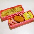乙川日奈's cooksnap of when they made 簡単エビピラフ♪.