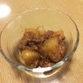 take♪aki♪'s cooksnap of when they made 揚げないで♪じゃがいものそぼろ煮.