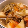 ハル2980's cooksnap of when they made 山形風芋煮汁.