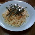 kurohisui's cooksnap of when they made 第６５の隷使緋：タラコスパゲティエル.