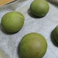 susin♪'s cooksnap of when they made ♡抹茶パン♡.