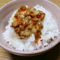 ﾋﾟﾛﾐ♡'s cooksnap of when they made 簡単☆ピリ辛納豆のアレンジ.
