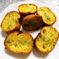 Mizれぽ's cooksnap of when they made ガーリックトースト.