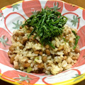 YUKIKI☆'s cooksnap of when they made 柚子胡椒と塩麹で大人の納豆炒飯♪.