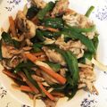クックSHCHTZ☆'s cooksnap of when they made 豚コマとエリンギのチンジャオロース☆.