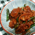 まぶたん's cooksnap of when they made *牛肉と玉ねぎのにんにくトマト炒め*.