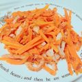 ☆アム子☆'s cooksnap of when they made 常備菜☆人参とちくわのうま辛味噌あえ.