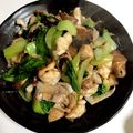 クックN1BNAV☆'s cooksnap of when they made もんごういかとチンゲン菜の中華炒め.