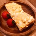 ｘｘyuzumikanｘｘ's cooksnap of when they made *スイチリマヨdeふんわり卵トースト*.
