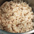 咲わんこ's cooksnap of when they made 簡単☆美味しい！圧力鍋で玄米を炊く方法.