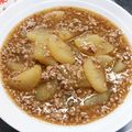 ☆ハートの若葉☆'s cooksnap of when they made 大根とひき肉の和風トロトロ煮込み.