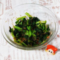 yukiwanko's cooksnap of when they made 簡単！小松菜のお浸し.